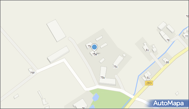 Studzieniec, Studzieniec, 75e, mapa Studzieniec