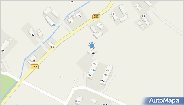 Studzieniec, Studzieniec, 79D, mapa Studzieniec