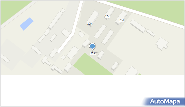 Studzieniec, Studzieniec, 20A, mapa Studzieniec