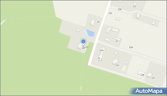Studzieniec, Studzieniec, 22c, mapa Studzieniec