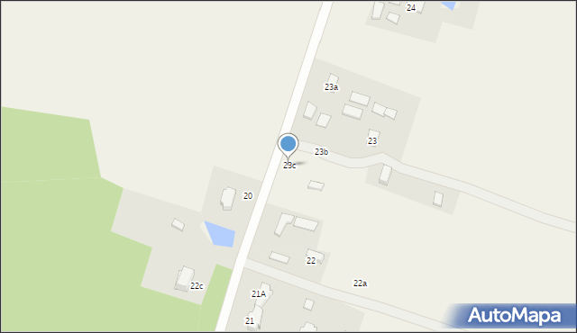 Studzieniec, Studzieniec, 23c, mapa Studzieniec