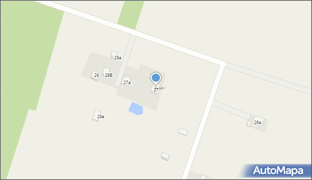 Studzieniec, Studzieniec, 27, mapa Studzieniec