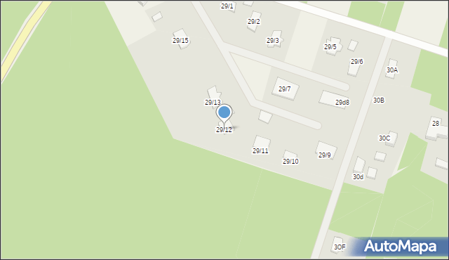 Studzieniec, Studzieniec, 29/12, mapa Studzieniec