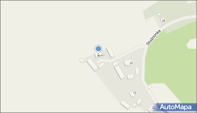Studzionka, Studzionka, 35, mapa Studzionka