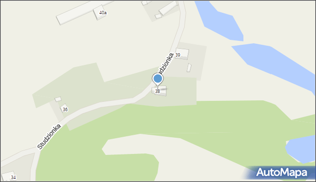 Studzionka, Studzionka, 38, mapa Studzionka