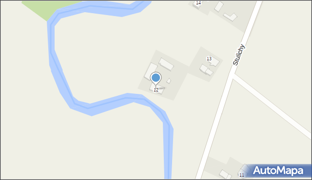 Stulichy, Stulichy, 12, mapa Stulichy