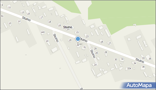 Stulno, Stulno, 22, mapa Stulno