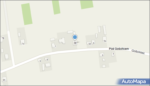 Stużno, Stużno, 6B, mapa Stużno