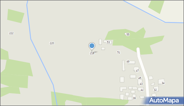 Styków, Styków, 218, mapa Styków