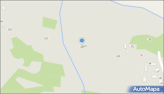 Styków, Styków, 220, mapa Styków