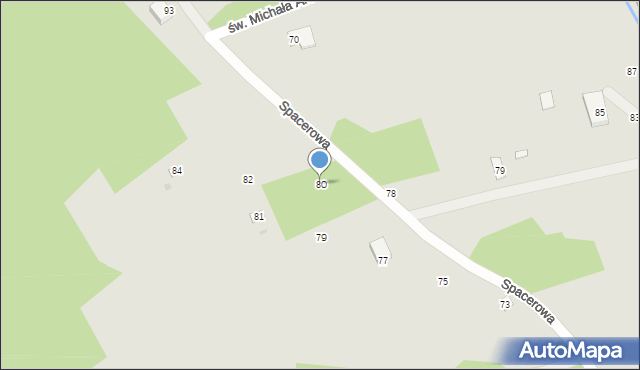 Styków, Styków, 80, mapa Styków