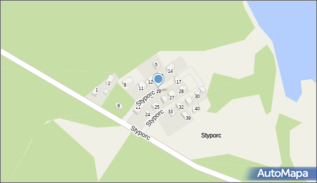 Styporc, Styporc, 19, mapa Styporc