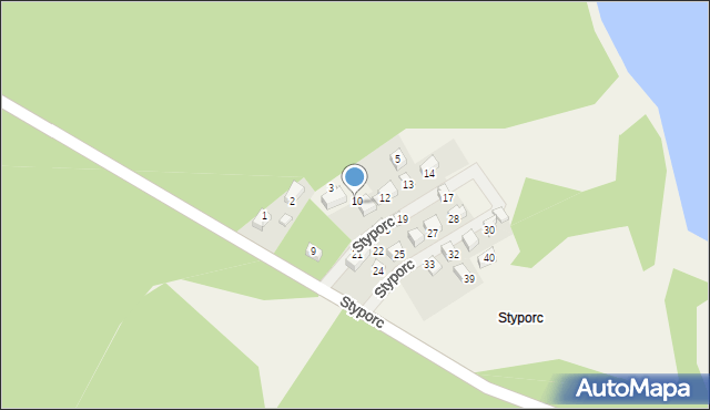Styporc, Styporc, 7, mapa Styporc