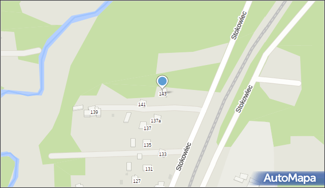 Suchedniów, Stokowiec, 143, mapa Suchedniów