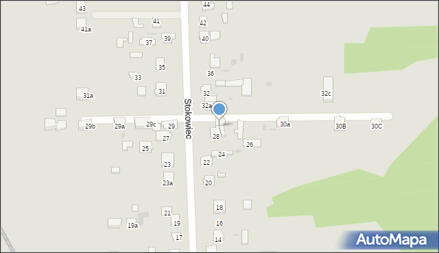 Suchedniów, Stokowiec, 30, mapa Suchedniów