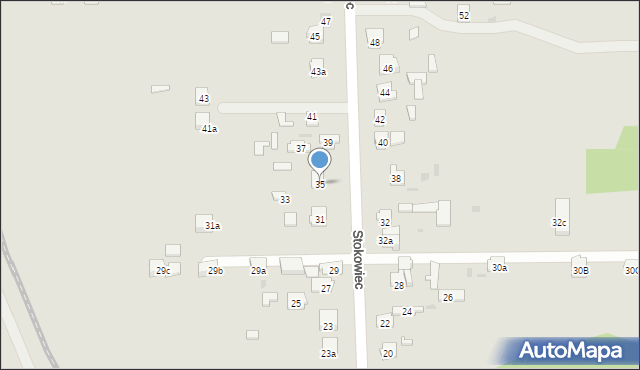 Suchedniów, Stokowiec, 35, mapa Suchedniów