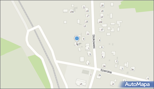 Suchedniów, Stokowiec, 7B, mapa Suchedniów