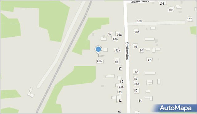 Suchedniów, Stokowiec, 91c, mapa Suchedniów