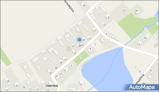 Sulbiny, Starowiejska, 18, mapa Sulbiny