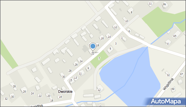 Sulbiny, Starowiejska, 22, mapa Sulbiny