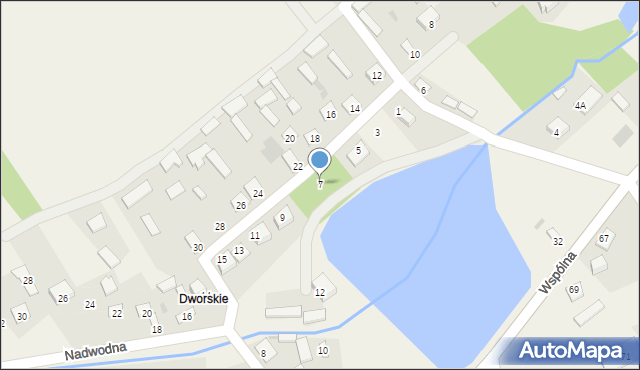 Sulbiny, Starowiejska, 7, mapa Sulbiny