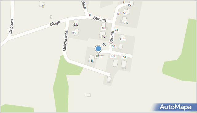 Sulistrowice, Stroma, 10/L, mapa Sulistrowice