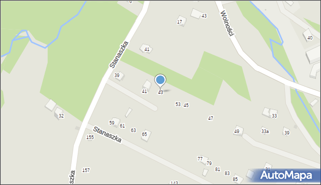 Sułkowice, Stanaszka Stanisława, kpt., 43, mapa Sułkowice
