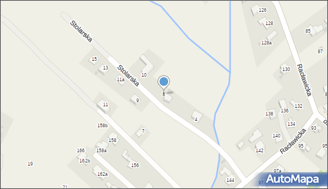 Sułkowice, Stolarska, 8, mapa Sułkowice