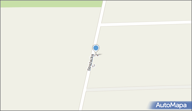 Sulmierzyce, Strażacka, 17a, mapa Sulmierzyce