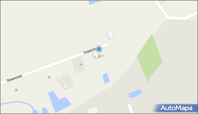 Sulnowo, Stawowa, 32, mapa Sulnowo