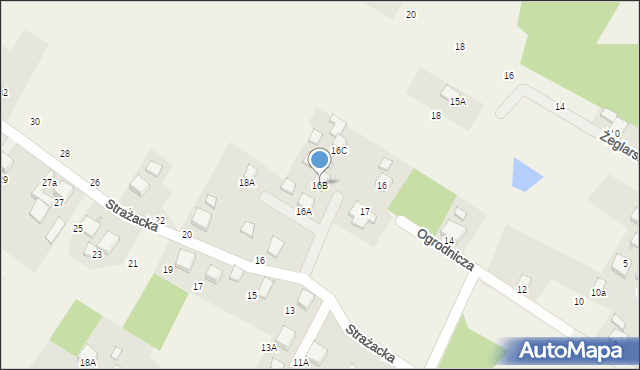 Świerklany, Strażacka, 16B, mapa Świerklany