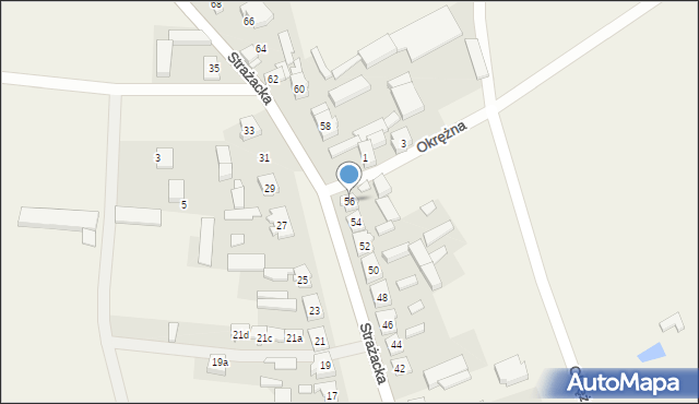 Święta, Strażacka, 56, mapa Święta
