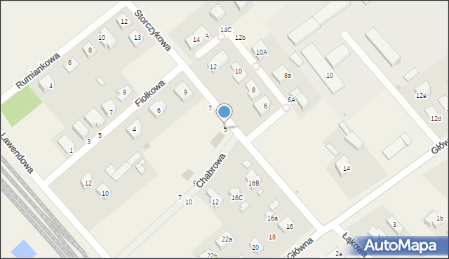 Święta Katarzyna, Storczykowa, 5, mapa Święta Katarzyna