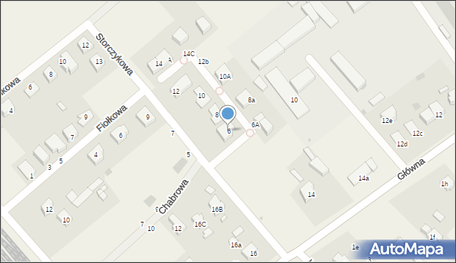 Święta Katarzyna, Storczykowa, 6, mapa Święta Katarzyna