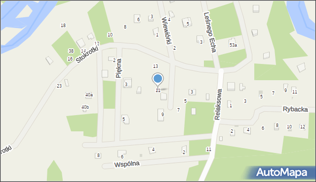 Świniotop, Stokrotki, 11, mapa Świniotop