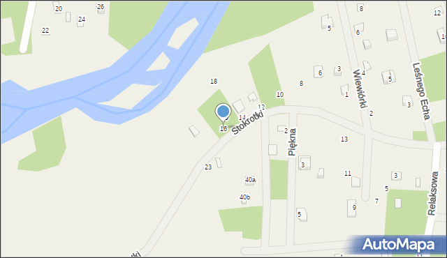 Świniotop, Stokrotki, 16, mapa Świniotop