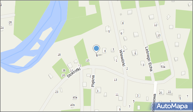 Świniotop, Stokrotki, 8, mapa Świniotop