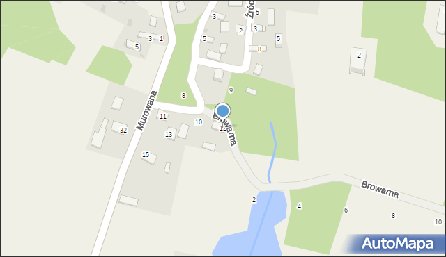 Szaniec, Stok, 12, mapa Szaniec