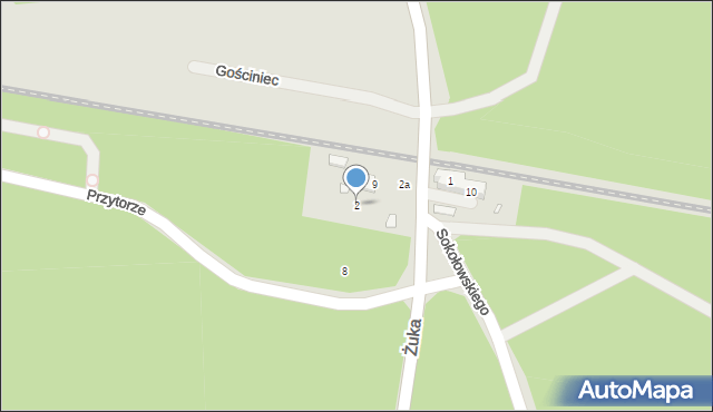 Szczecin, Stacja PKP Zdunowo, 2, mapa Szczecina