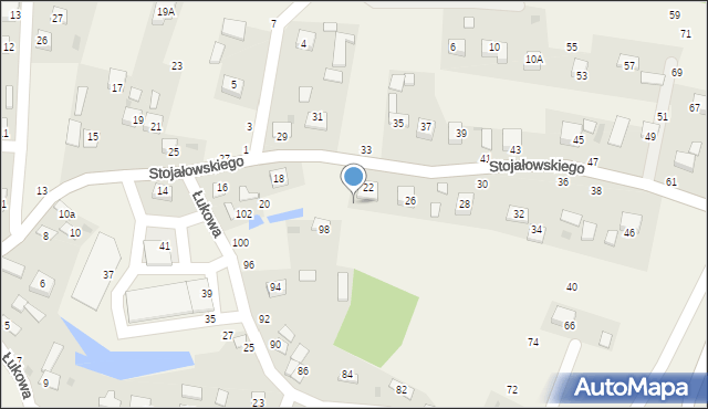 Szczepanów, Stojałowskiego Stanisława, ks., 24, mapa Szczepanów