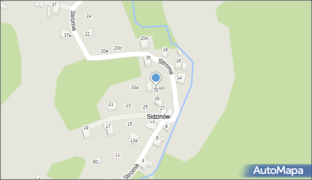 Szczyrk, Stroma, 31, mapa Szczyrk