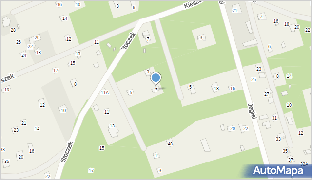 Szumin, Stoczek, 7, mapa Szumin