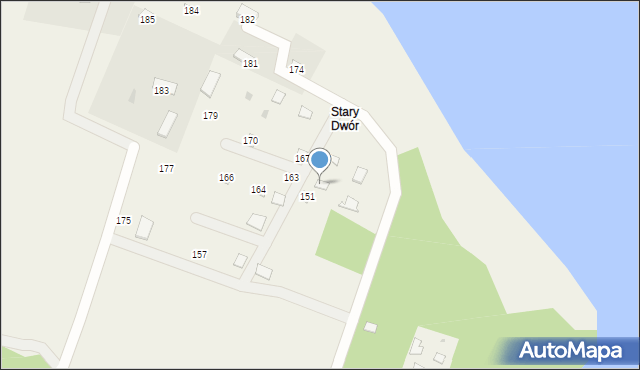 Tarnopol, Stary Dwór, 152, mapa Tarnopol