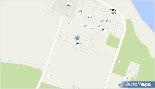 Tarnopol, Stary Dwór, 157, mapa Tarnopol