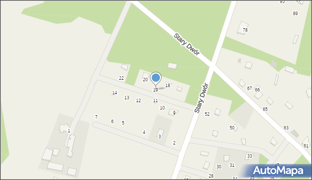 Tarnopol, Stary Dwór, 19, mapa Tarnopol