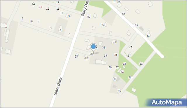 Tarnopol, Stary Dwór, 29, mapa Tarnopol