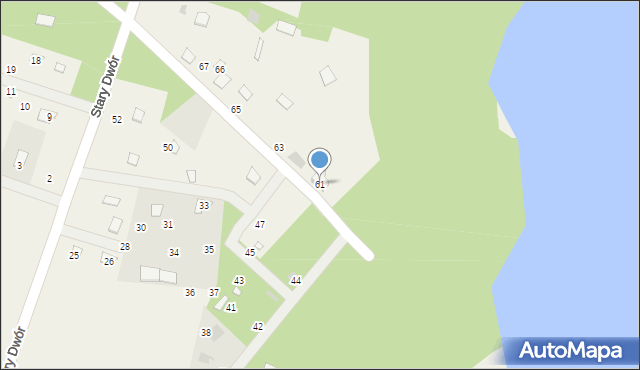 Tarnopol, Stary Dwór, 61, mapa Tarnopol