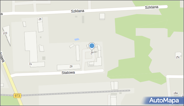 Tarnów, Stalowa, 27, mapa Tarnów