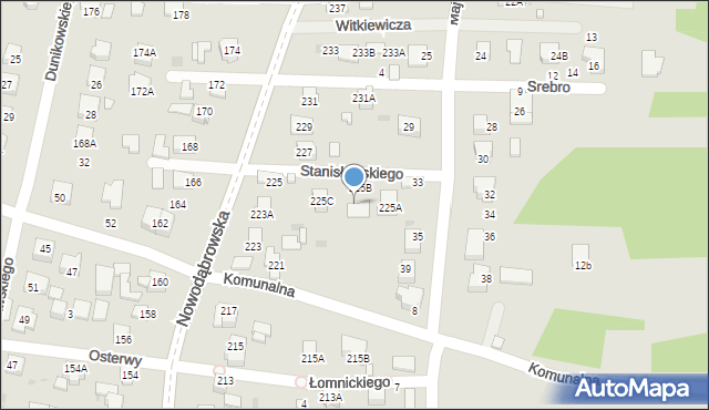 Tarnów, Stanisławskiego Jana, 5, mapa Tarnów