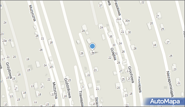 Tarnów, Stokrotek, 27, mapa Tarnów